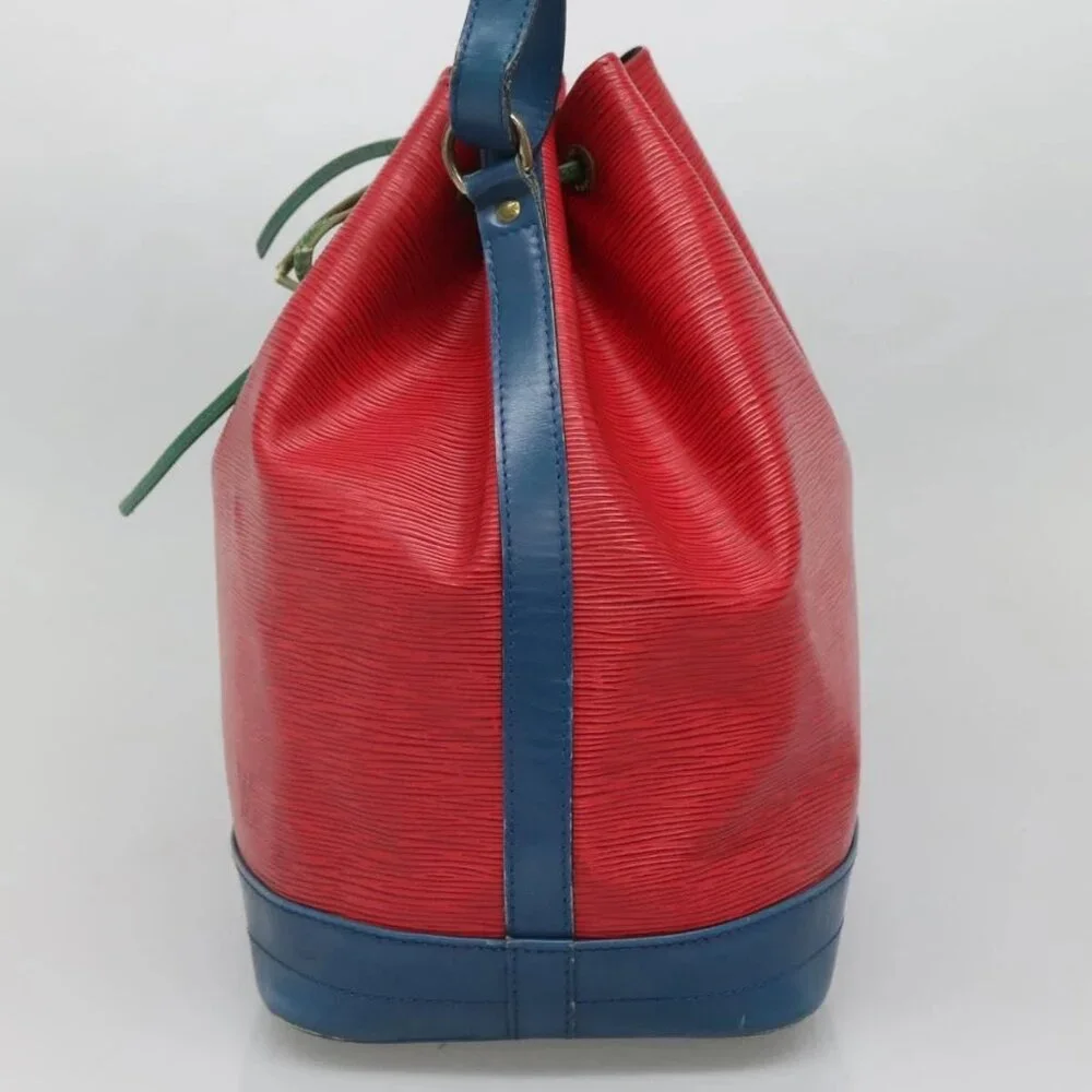LOUIS VUITTON Epi Toriko color Noe Bag Red Blue Green M44084 LV Auth 140074